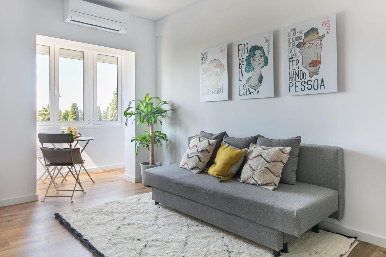 Spacious Apt Campo D'Ourique With Ac Lisboa Eksteriør billede